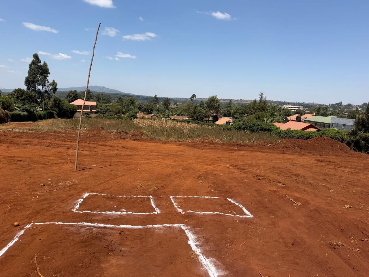 The site ready for building